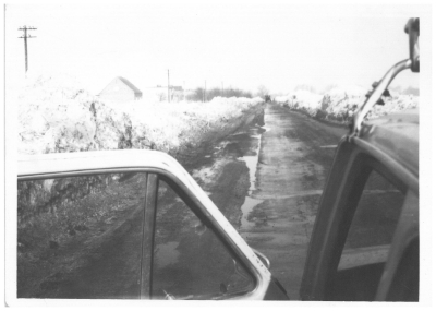 Dojazd Pępowo PKP - 1978, na zdjęciu Aniela Szpak_1