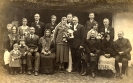 Para młoda Józefat Grześkowiak i Pelagia ze Zjeżdzałków obok Młodej rodzice Maria i Jan Zjeżdżałkowie Siedlec 1935 rok_1
