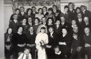 Uroczystość weselna Maria ze Zjeżdżałków i Marian Kaczmarek 1970_1