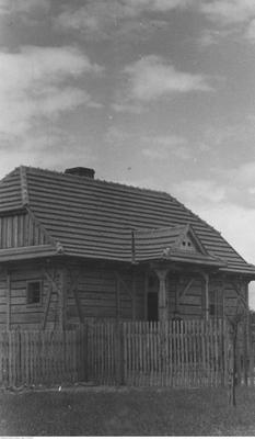 Kościuszkowo - fragment osady robotniczej, budynki mieszkalne i gospodarcze, lata 1918-1939_1